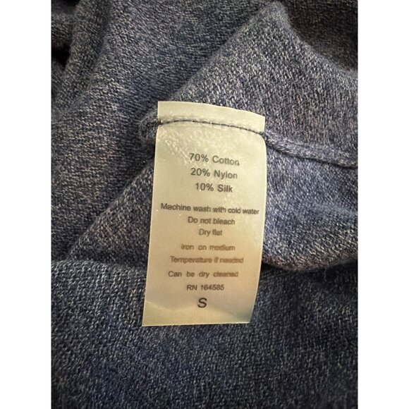 The Line Cotton/Silk Blue Sweater Size S - Picture 4 of 4